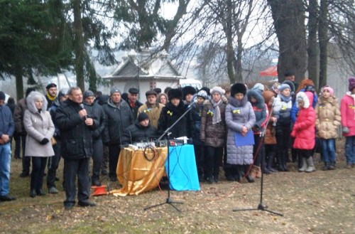 На Прикарпатті освятили пам’ятник героям Небесної сотні та воїнам АТО